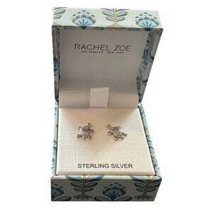 NEW 925 Sterling Silver Cute and Fun Turtle Stud Earrings
